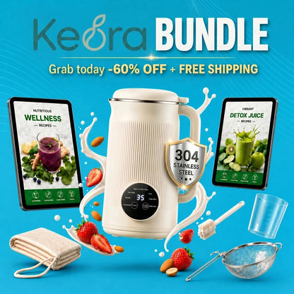 Keora – The 8-in-1 Multifunction Nut Milk, Juice Maker And More.